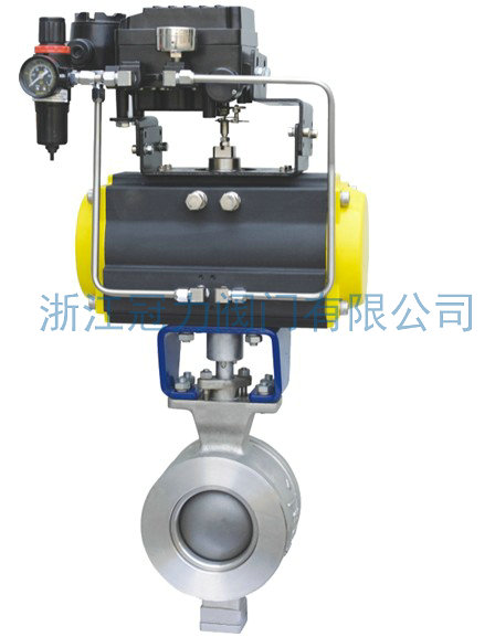 氣動V型球閥的內部結構怎樣，有什么特點？